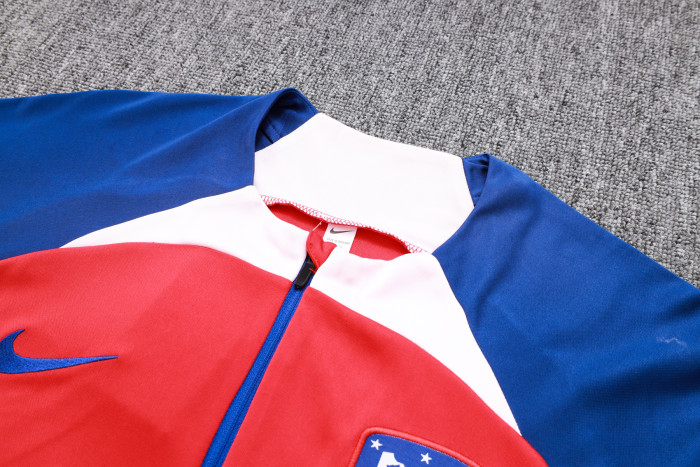23-24 Atlético Madrid High Quality Half Pull Tracksuit