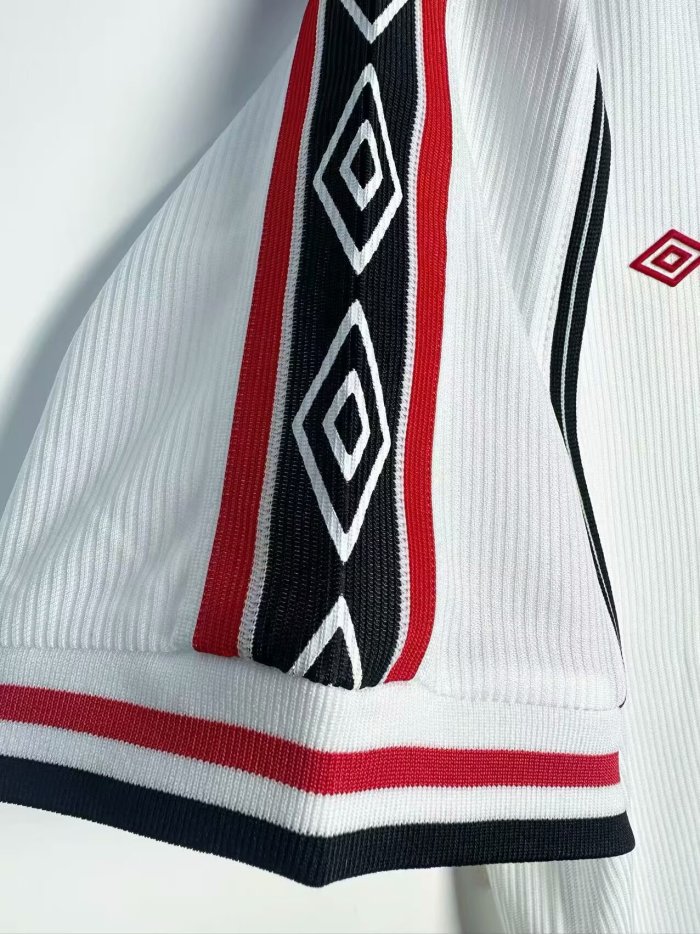 1998 Manchester United Commemorative edition Retro Soccer Jersey