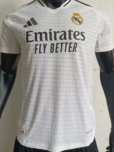 24-25 Real Madrid Home Player Version Soccer Jersey