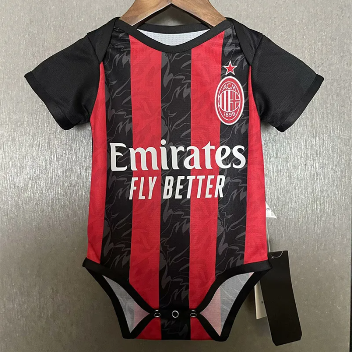 25-26 AC Milan Home Baby Infant Crawl Suit