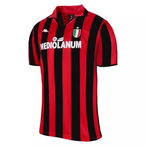 1988 AC Milan Home Retro Soccer Jersey