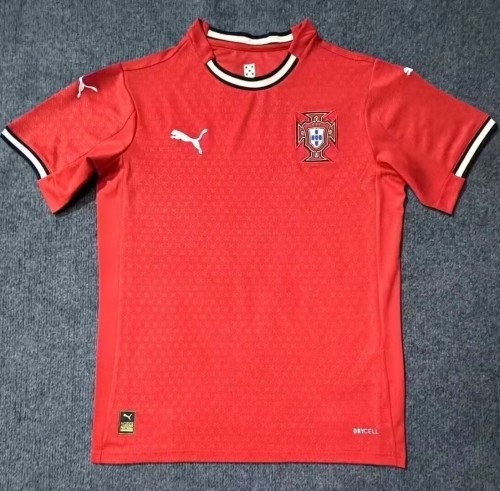 25-26 Portugal Home Fans Version Soccer Jersey