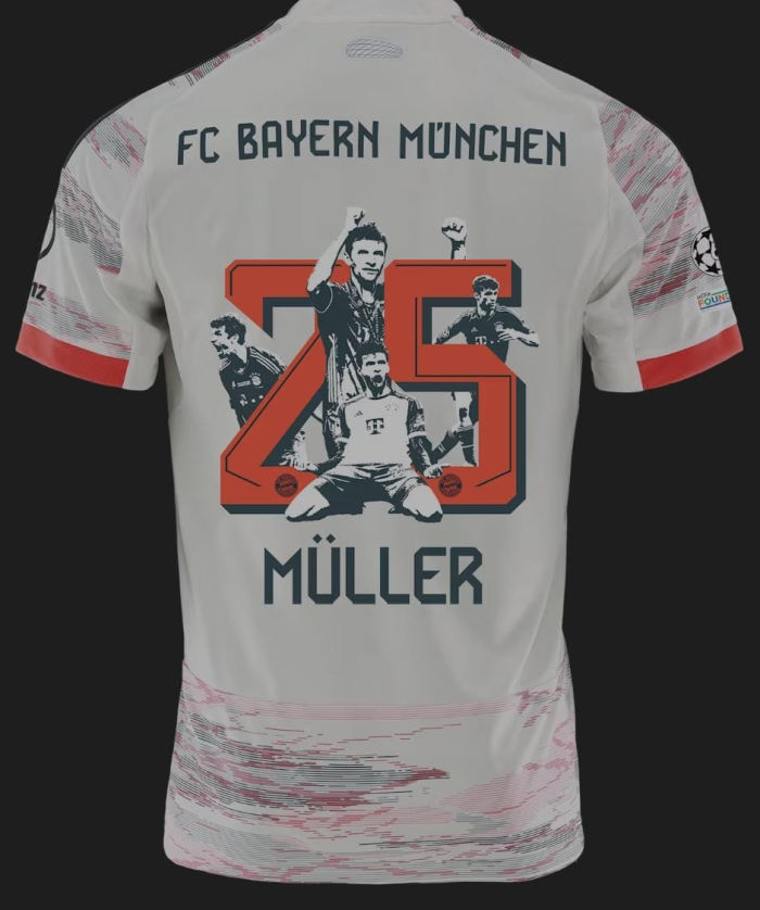 25-26 Bayern Away Women Soccer Jersey (女)