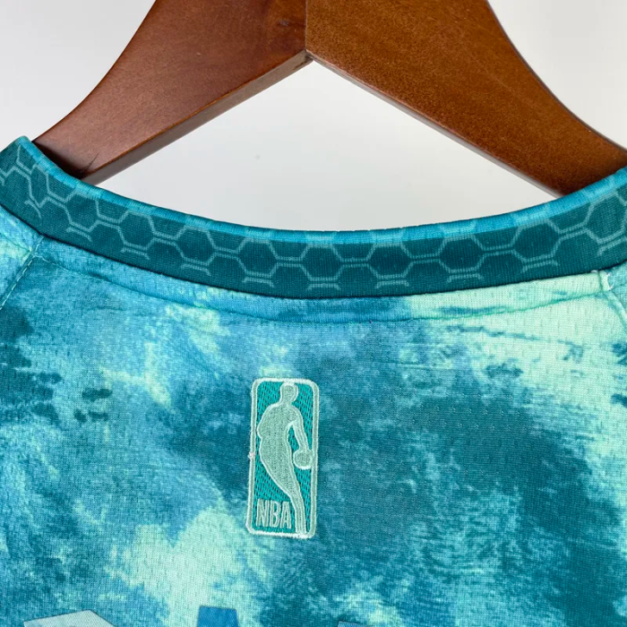 22-23 HORNETS PALL #6 Green Top Quality Hot Pressing NBA Jersey（V领）荣耀版