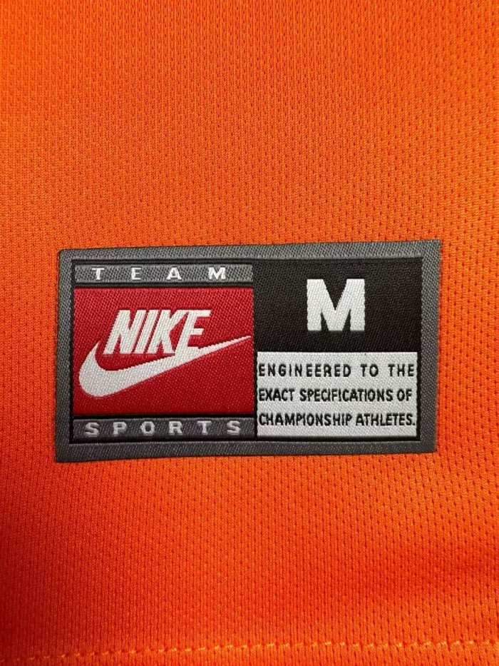 1998 Netherlands Home Long sleeves Retro Soccer Jersey