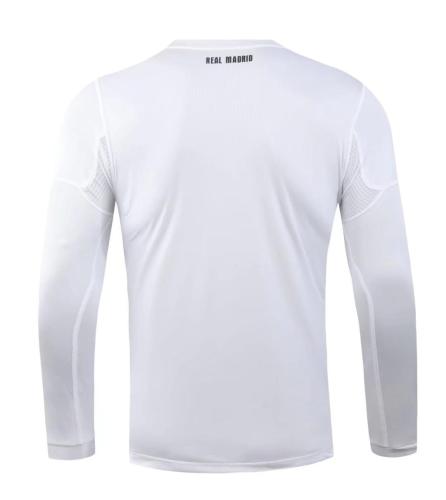 2010-2011 Real Madrid Home Long sleeves Retro Soccer Jersey