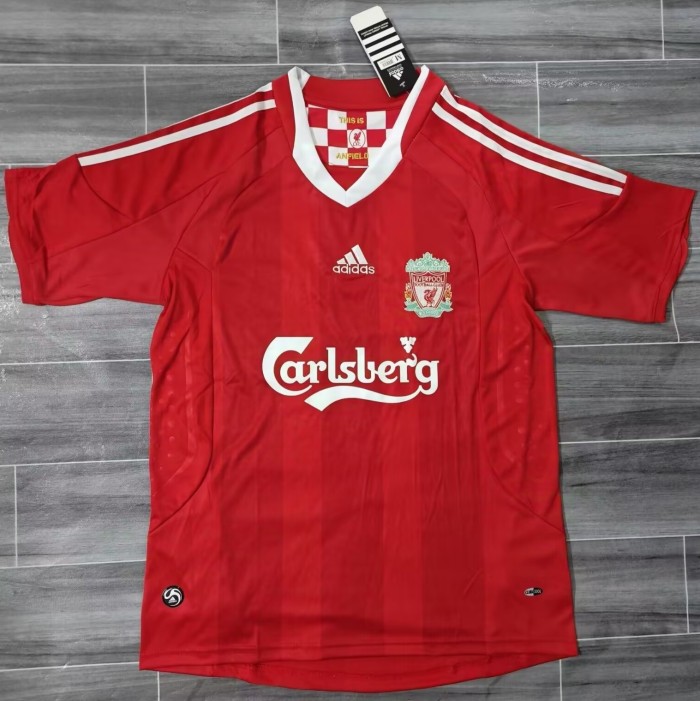 2008-2010 Liverpool Home Retro Soccer Jersey