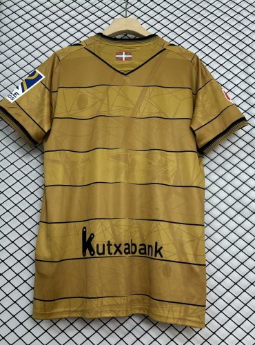 24-25 Real Sociedad Away Fans Soccer Jersey