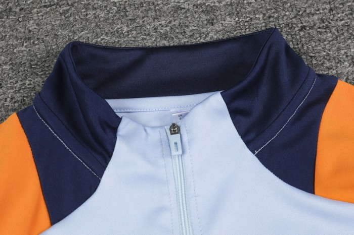 24-25 Real Madrid High Quality Half Pull Tracksuit