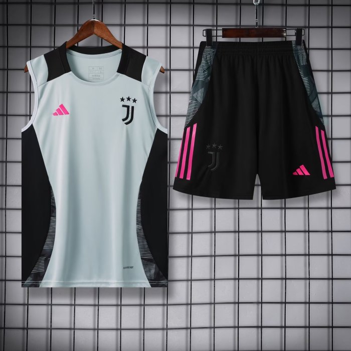 24-25 Juventus High Quality Tank Top And Shorts Suit