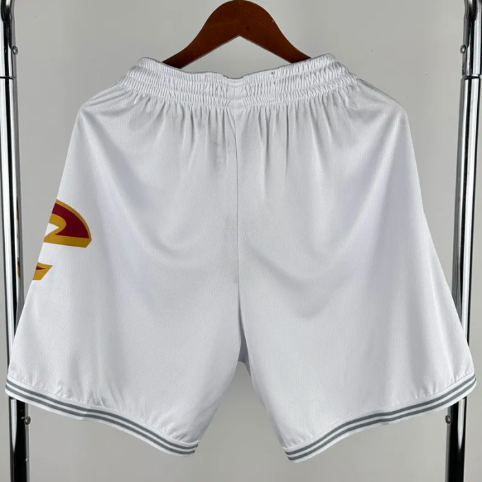22-23 Cleveland Cavaliers White Home Top Quality NBA Pants