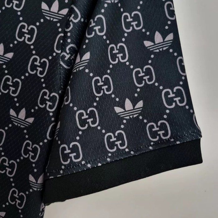 22-23 Juventus GUCCI Black Special Edition Fans Soccer Jersey