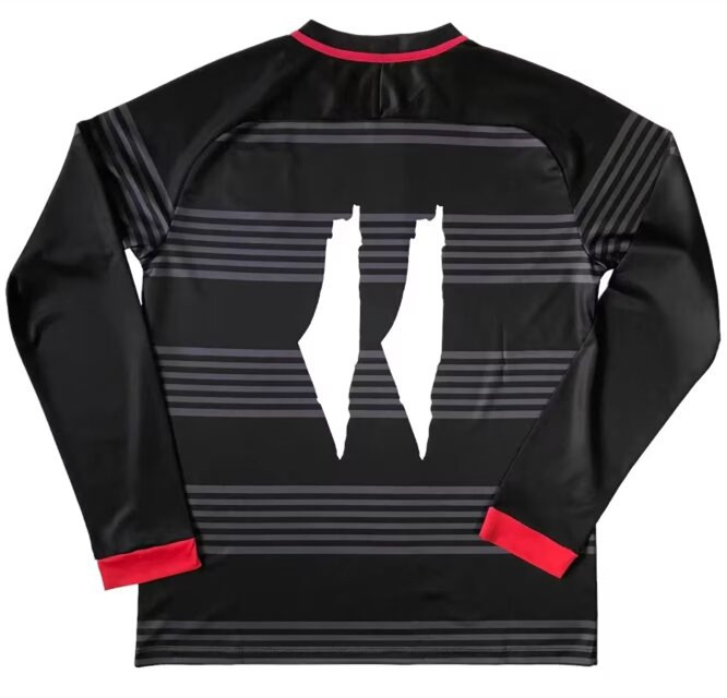 2023 Palestine Long sleeves Fans Version Soccer Jersey