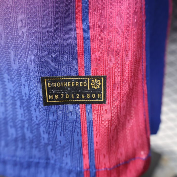 25-26 Barcelona Home Player Version Soccer Jersey