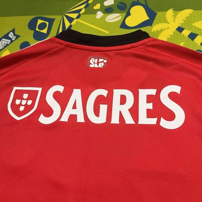 25-26 Benfica Home Fans Soccer Jersey
