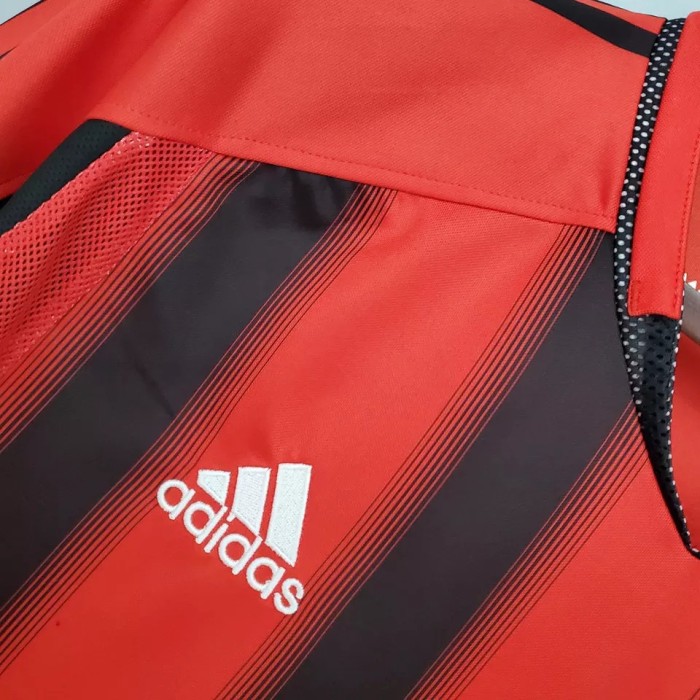 2004-2005 AC Milan Home Retro Soccer Jersey