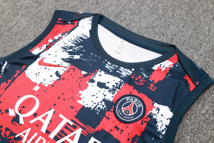 24-25 Paris Saint-Germain High Quality Tank Top And Shorts Suit