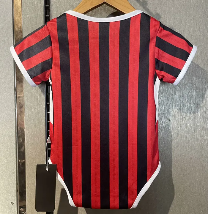 24-25 AC Milan Home Baby Infant Crawl Suit