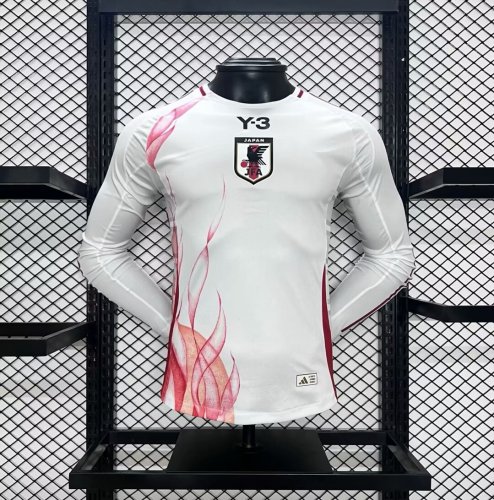24-25 Japan Away Long sleeves Player Version Soccer Jersey