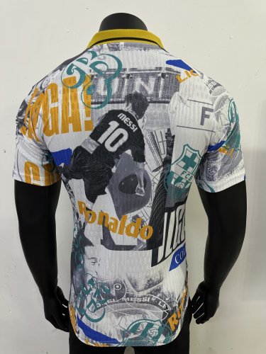 25-26 Barcelona Special Edition Player Version Training Shirts *黑涂鸦