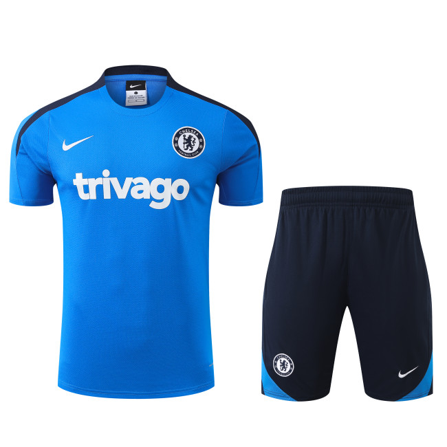 24-25 Chelsea High Quality Training Short Suit