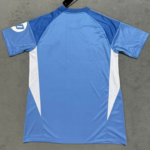 25-26 Real Madrid Blue GoalKeeper Fans Soccer Jersey