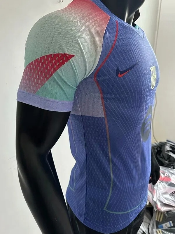 25-26 Barcelona Blue Special Edition Player Version Training Shirts