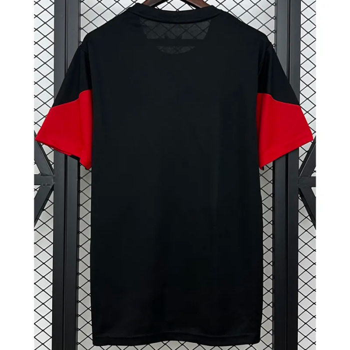 25-26 Bilbao Black Red Training shirts