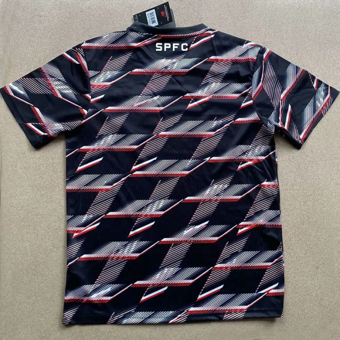 2024 Sao Paulo Black Red Training shirts