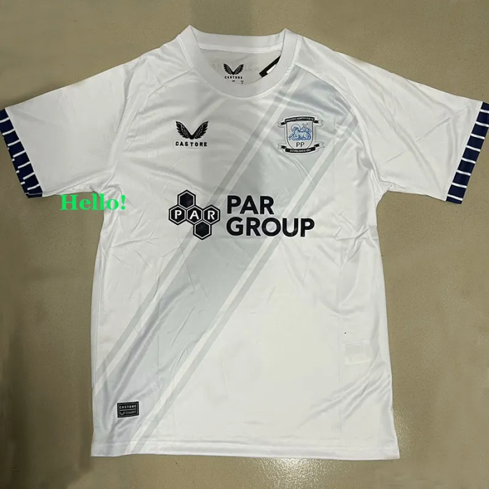 24-25 Preston North End Home Fans Soccer Jersey