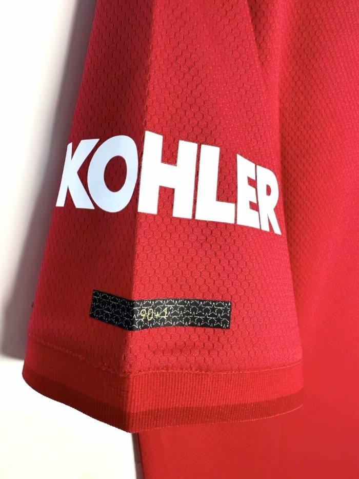 2019-2020 Manchester United Home Retro Soccer Jersey