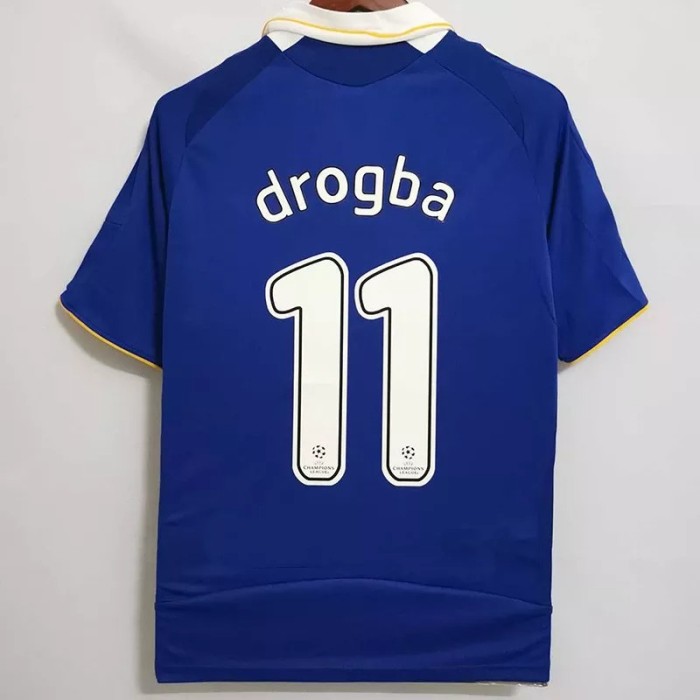 2007-2008 Chelsea Home Retro Soccer Jersey (Final MOSCOW 2008)