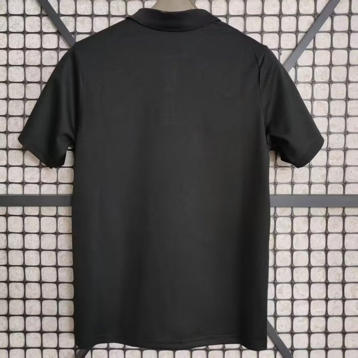 25-26 Corinthians Black Polo Short Sleeve