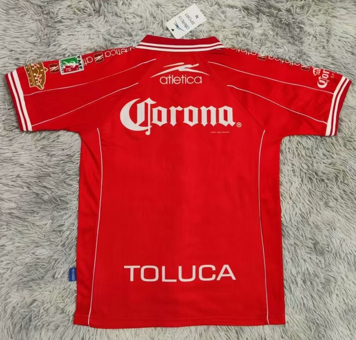 1999-2000 Toluca Home Fans Soccer Jersey