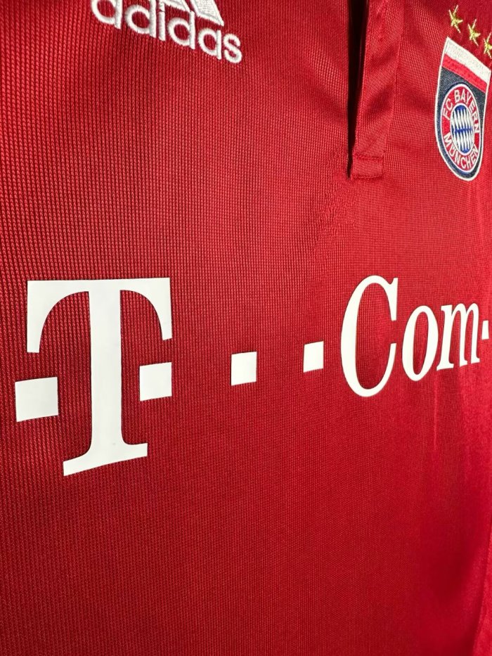 2005-2006 Bayern Home Retro Soccer Jersey