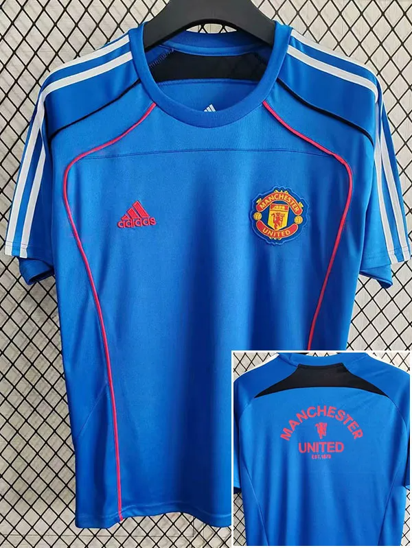 25-26 Manchester United Blue Special Edition Training shirts