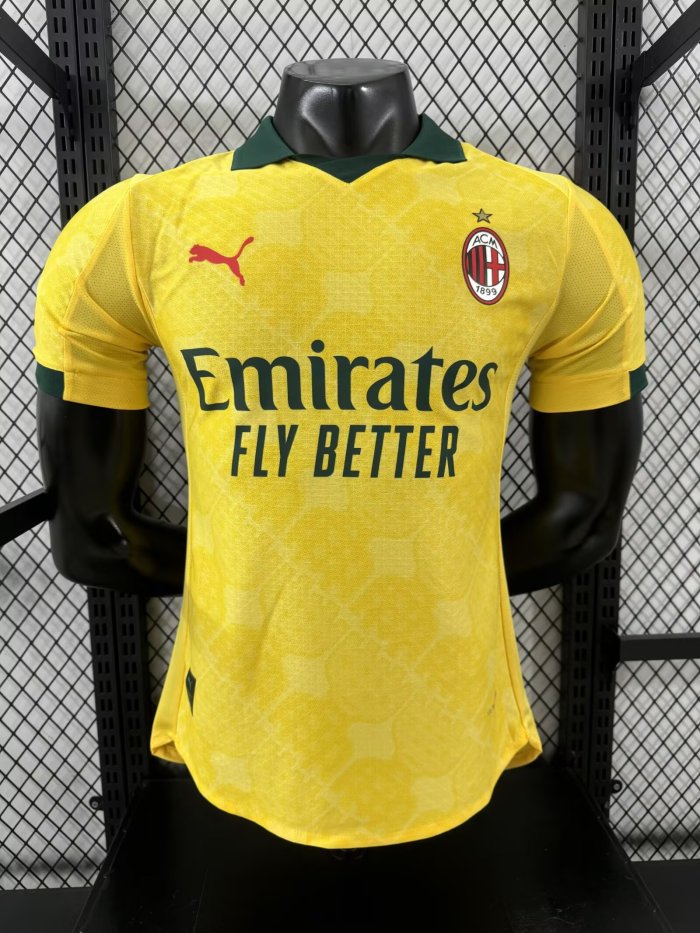 25-26 AC Milan Third Player Version Soccer Jersey