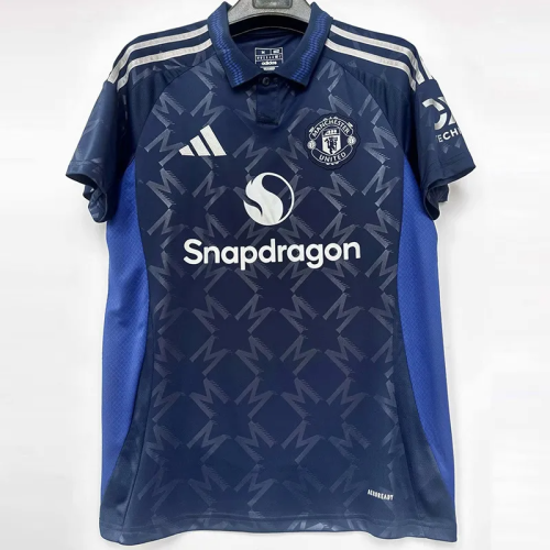 24-25 Manchester United Away Fans Soccer Jersey
