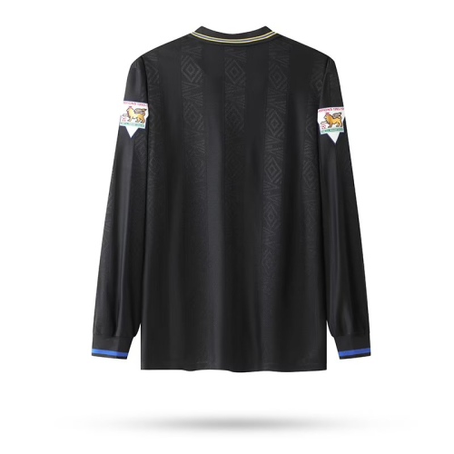 1993-1995 Manchester United Away Long sleeves Retro Soccer Jersey