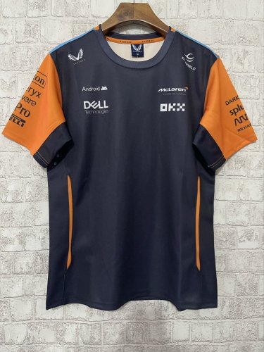 2024 F1 McLaren New Pattern Short Sleeve Racing Suit