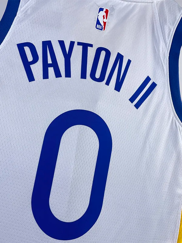 22-23 WARRIORS PAYTON II #0 White Top Quality Hot Pressing NBA Jersey