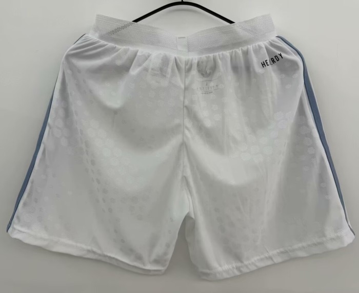 24-25 Argentina White Player Version Shorts Pants
