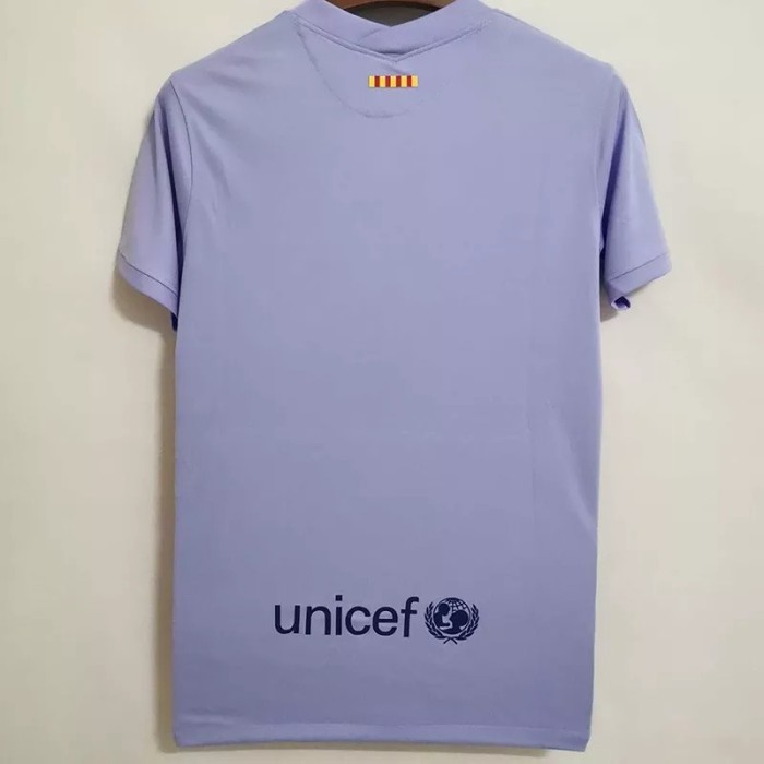 21-22 Barcelona Away 1:1 Fans Soccer Jersey