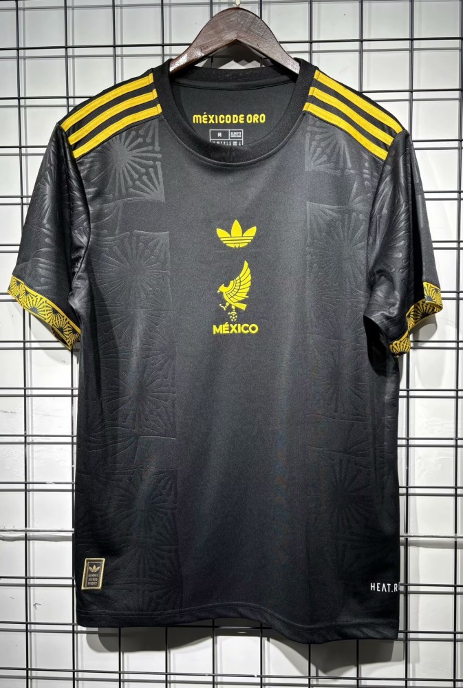 25-26 Mexico Black Special Edition Fans Soccer Jersey*数码