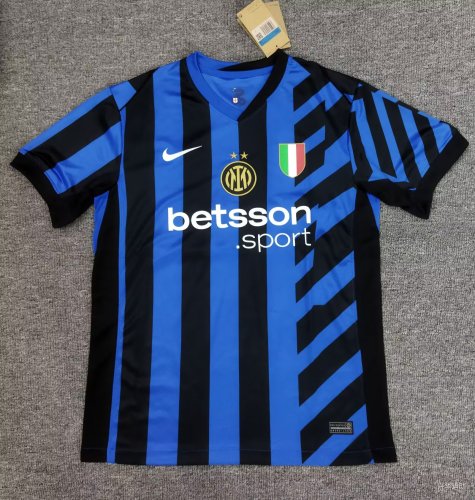24-25 Inter Milan Home Fans Version Soccer Jersey