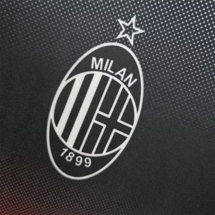 1995-1996 AC Milan Black White Retro Training Shirts