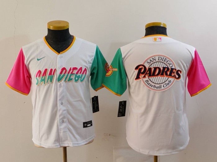 2024 NFL San Diego Padres New Pattern Kids Jersey