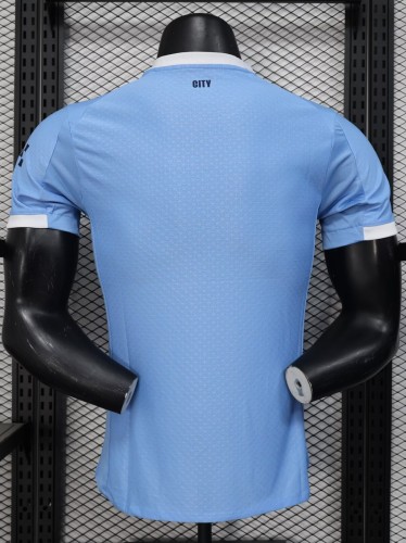 25-26 Manchester City Home Player Version Soccer Jersey