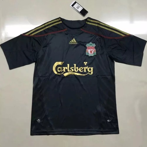 2009-2010 Liverpool Away Retro Soccer Jersey