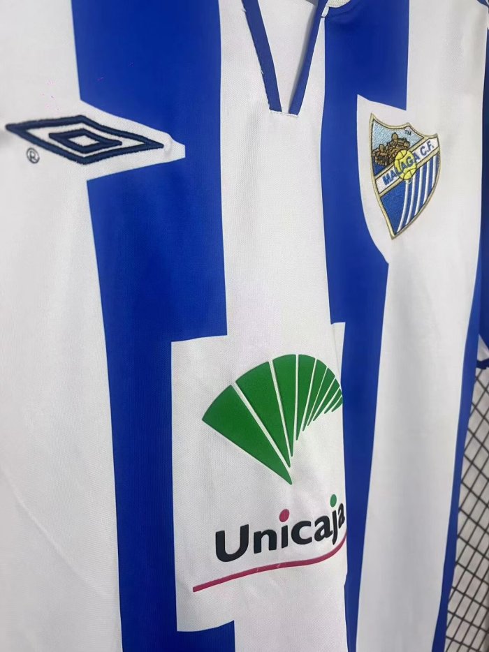 2005-2006 Malaga Home Retro Soccer Jersey